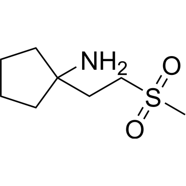 1-(2-(Methylsulfonyl)ethyl)cyclopentan-1-amine|CS-0306966