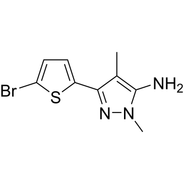 3-(5-Bromothiophen-2-yl)-1,4-dimethyl-1h-pyrazol-5-amine|CS-0307036