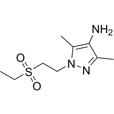 1-(2-(Ethylsulfonyl)ethyl)-3,5-dimethyl-1h-pyrazol-4-amine|CS-0307182
