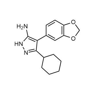 4-(Benzo[d][1,3]dioxol-5-yl)-3-cyclohexyl-1h-pyrazol-5-amine|CS-0307265