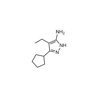 3-Cyclopentyl-4-ethyl-1h-pyrazol-5-amine|CS-0307370