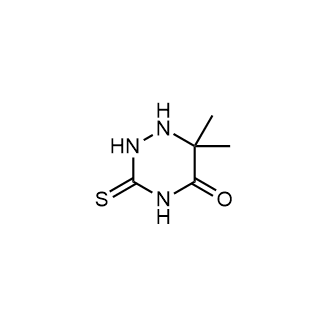 6,6-Dimethyl-3-sulfanylidene-1,2,4-triazinan-5-one|CS-0307881