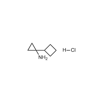 1-Cyclobutylcyclopropan-1-amine hydrochloride|CS-0308554
