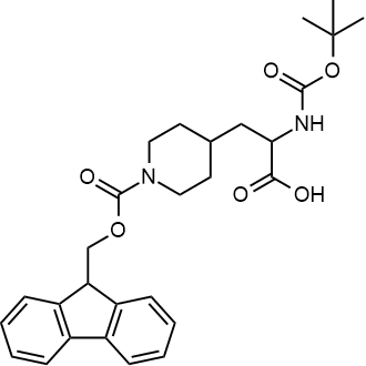 N-Boc-3-(1-Fmoc-piperidin-4-yl)-DL-alanine|CS-0309183