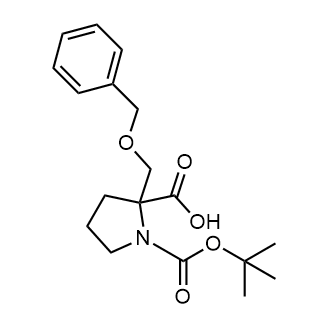 2-(Benzyloxymethyl)-1-tert-butoxycarbonyl-pyrrolidine-2-carboxylicacid|CS-0309536