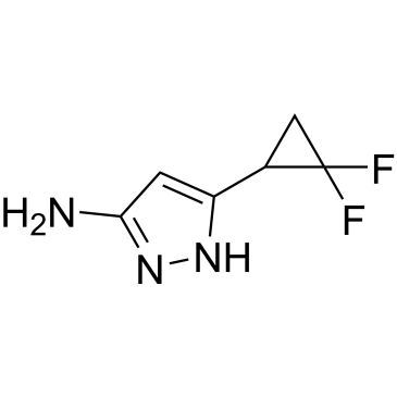 5-(2,2-Difluorocyclopropyl)-1h-pyrazol-3-amine|CS-0309632