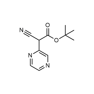 Tert-butyl2-cyano-2-(pyrazin-2-yl)acetate|CS-0309768