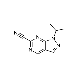 1-Isopropylpyrazolo[3,4-d]pyrimidine-6-carbonitrile|CS-0309872