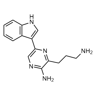 3-(3-Aminopropyl)-5-(1h-indol-3-yl)pyrazin-2-amine|CS-0309877