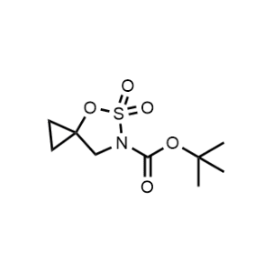 Tert-butyl5,5-dioxo-4-oxa-5λ⁶-thia-6-azaspiro[2.4]heptane-6-carboxylate|CS-0309961