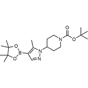 Tert-butyl4-[5-methyl-4-(4,4,5,5-tetramethyl-1,3,2-dioxaborolan-2-yl)pyrazol-1-yl]piperidine-1-carboxylate|CS-0310081
