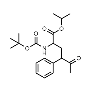 Isopropyl2-(tert-butoxycarbonylamino)-5-oxo-4-phenyl-hexanoate|CS-0310103