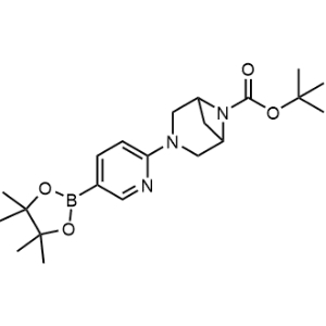 Tert-butyl3-[5-(4,4,5,5-tetramethyl-1,3,2-dioxaborolan-2-yl)-2-pyridyl]-3,6-diazabicyclo[3.1.1]heptane-6-carboxylate|CS-0310202