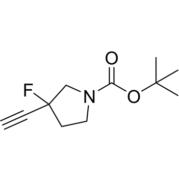 tert-Butyl 3-ethynyl-3-fluoropyrrolidine-1-carboxylate|CS-0310523