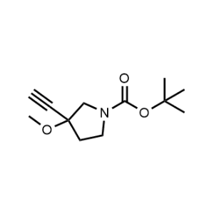 tert-Butyl 3-ethynyl-3-methoxypyrrolidine-1-carboxylate|CS-0310526