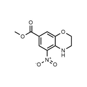 Methyl 5-nitro-3,4-dihydro-2H-benzo[b][1,4]oxazine-7-carboxylate|CS-0310887