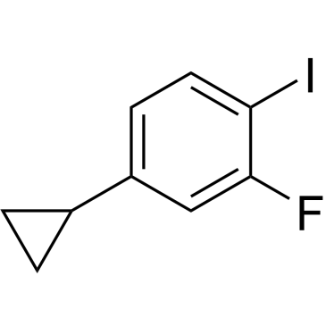 4-Cyclopropyl-2-fluoro-1-iodobenzene|CS-0311026