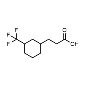 3-(3-(Trifluoromethyl)cyclohexyl)propanoic acid|CS-0311064