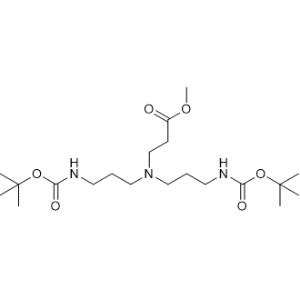 Methyl 3-(bis(3-((tert-butoxycarbonyl)amino)propyl)amino)propanoate|CS-0311513