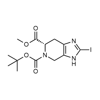 (S)-5-tert-Butyl 6-methyl 2-iodo-6,7-dihydro-3H-imidazo[4,5-c]pyridine-5,6(4H)-dicarboxylate|CS-0311554