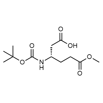 (S)-3-((tert-Butoxycarbonyl)amino)-6-methoxy-6-oxohexanoic acid|CS-0311808