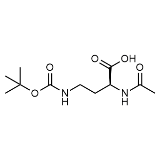 (S)-2-Acetamido-4-((tert-butoxycarbonyl)amino)butanoic acid|CS-0311816