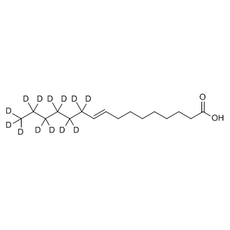 Palmitelaidic acid-d13