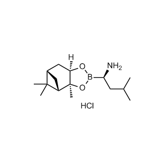 (R)-3-Methyl-1-((3aS,4S,6S,7aR)-3a,5,5-trimethylhexahydro-4,6-methanobenzo[d][1,3,2]dioxaborol-2-yl)butan-1-amine hydrochloride|CS-0312357