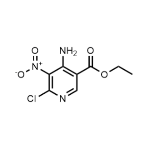 Ethyl 4-amino-6-chloro-5-nitronicotinate|CS-0312384