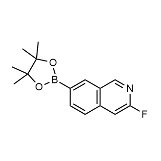 3-Fluoro-7-(4,4,5,5-tetramethyl-1,3,2-dioxaborolan-2-yl)isoquinoline|CS-0312400