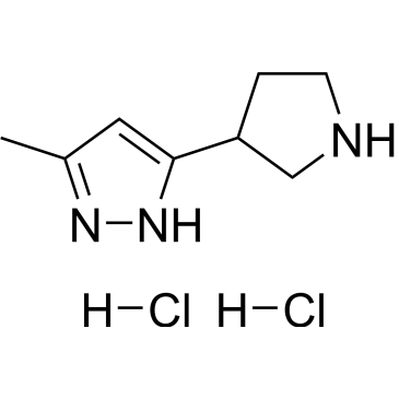 3-Methyl-5-(pyrrolidin-3-yl)-1H-pyrazole dihydrochloride|CS-0312461