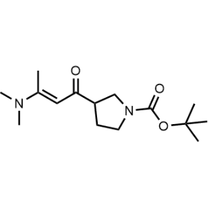 tert-Butyl (E)-3-(3-(dimethylamino)but-2-enoyl)pyrrolidine-1-carboxylate|CS-0312472