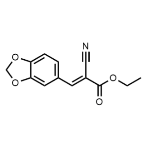 Ethyl 3-(benzo[d][1,3]dioxol-5-yl)-2-cyanoacrylate|CS-0312658