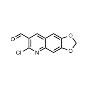 6-Chloro-[1,3]dioxolo[4,5-g]quinoline-7-carbaldehyde|CS-0312694