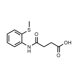 4-((2-(Methylthio)phenyl)amino)-4-oxobutanoic acid|CS-0313372
