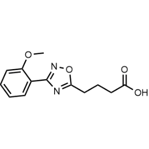 4-(3-(2-Methoxyphenyl)-1,2,4-oxadiazol-5-yl)butanoic acid|CS-0313386