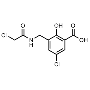 5-Chloro-3-((2-chloroacetamido)methyl)-2-hydroxybenzoic acid|CS-0313545
