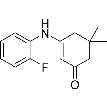 3-((2-Fluorophenyl)amino)-5,5-dimethylcyclohex-2-en-1-one|CS-0313699