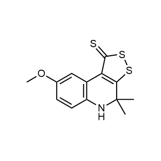 8-Methoxy-4,4-dimethyl-4,5-dihydro-1H-[1,2]dithiolo[3,4-c]quinoline-1-thione|CS-0313709