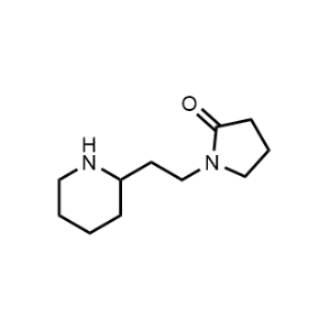 1-(2-(Piperidin-2-yl)ethyl)pyrrolidin-2-one|CS-0313845