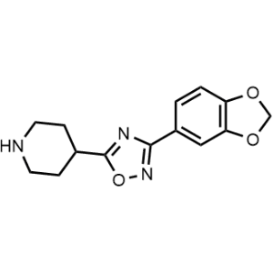 3-(Benzo[d][1,3]dioxol-5-yl)-5-(piperidin-4-yl)-1,2,4-oxadiazole|CS-0313858