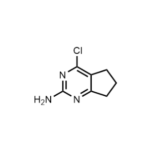 4-Chloro-6,7-dihydro-5H-cyclopentapyrimidin-2-amine|CS-0313990