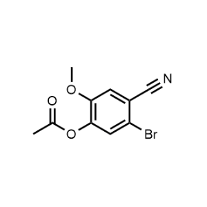 5-Bromo-4-cyano-2-methoxyphenyl acetate|CS-0314012
