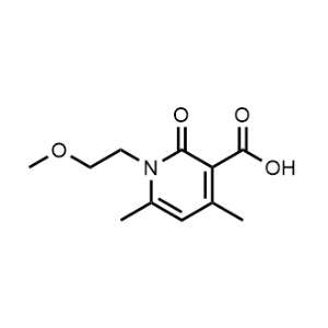 1-(2-Methoxyethyl)-4,6-dimethyl-2-oxo-1,2-dihydropyridine-3-carboxylic acid|CS-0314286