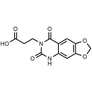 3-(6,8-Dioxo-5,8-dihydro-[1,3]dioxolo[4,5-g]quinazolin-7(6H)-yl)propanoic acid|CS-0314469