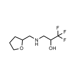 1,1,1-Trifluoro-3-(((tetrahydrofuran-2-yl)methyl)amino)propan-2-ol|CS-0314503