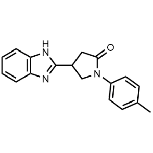 4-(1H-benzo[d]imidazol-2-yl)-1-(p-tolyl)pyrrolidin-2-one|CS-0314524