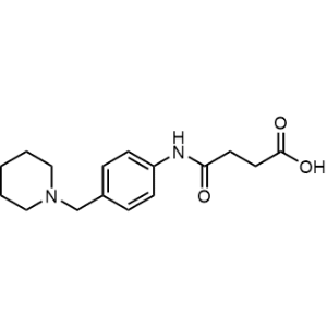 4-Oxo-4-((4-(piperidin-1-ylmethyl)phenyl)amino)butanoic acid|CS-0314752