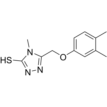 5-((3,4-Dimethylphenoxy)methyl)-4-methyl-4H-1,2,4-triazole-3-thiol|CS-0314895