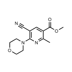 Methyl 5-cyano-2-methyl-6-morpholinonicotinate|CS-0314944